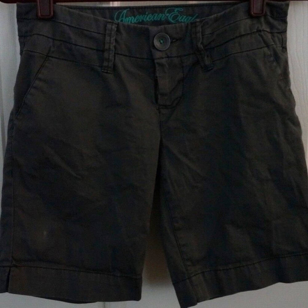 AE Olive Green Shorts Size 0